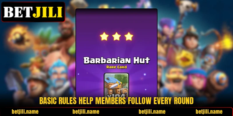 Basic rules help members follow every round