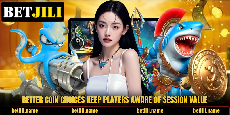 Better coin choices keep players aware of session value