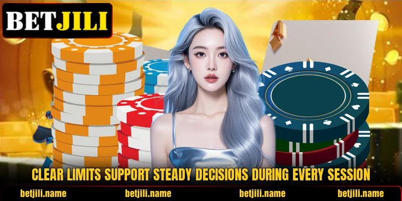 Clear limits support steady decisions during every session Clear limits support steady decisions during every session