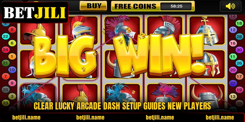 Clear Lucky Arcade Dash setup guides new players