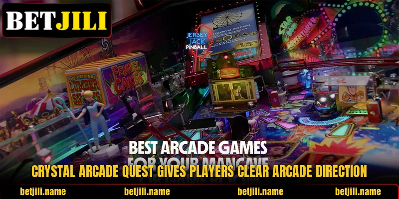 Crystal Arcade Quest gives players clear arcade direction