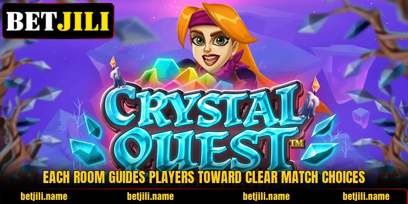 Each room guides players toward clear match choices