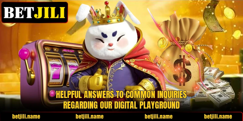 Helpful answers to common inquiries regarding our digital playground Helpful answers to common inquiries regarding our digital playground