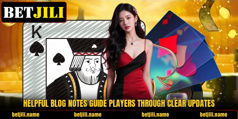 Helpful blog notes guide players through clear updates Helpful blog notes guide players through clear updates
