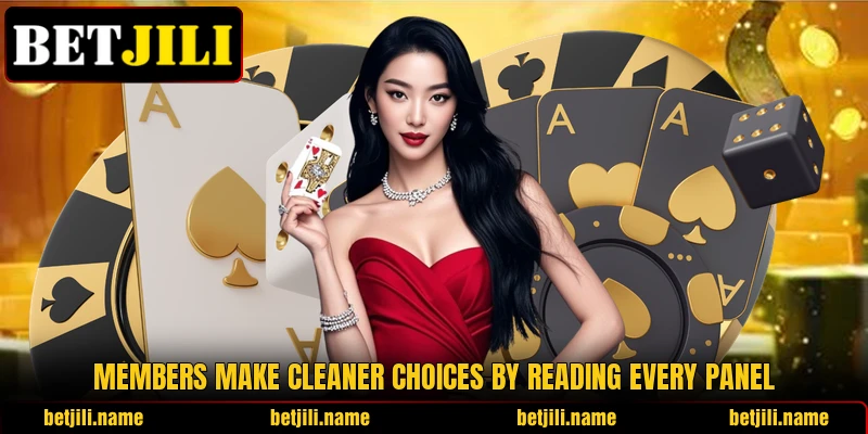 Members make cleaner choices by reading every panel