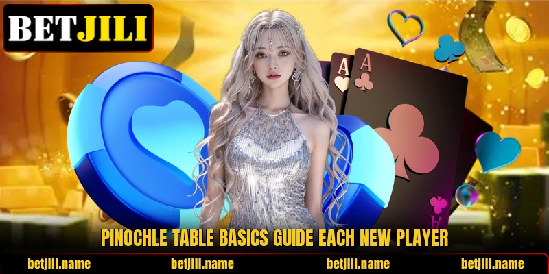 Pinochle table basics guide each new player