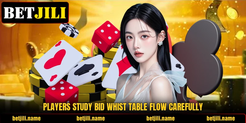 Players study Bid Whist table flow carefully